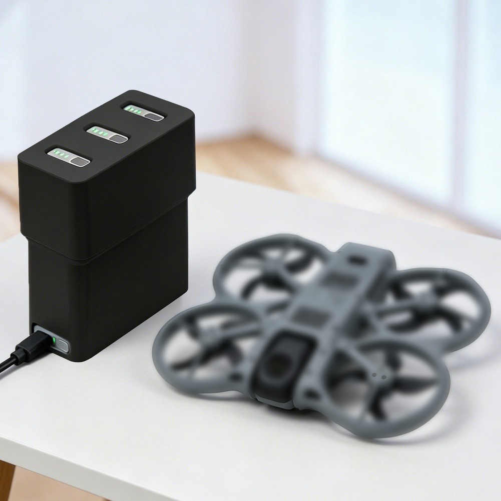 Sonoff - DJI Avata 360用。バッテリー収納ボックス。ハブ対応。サイズ：14x6x11cm。軽量で傷がつきにくい、持ち運び用ケース。