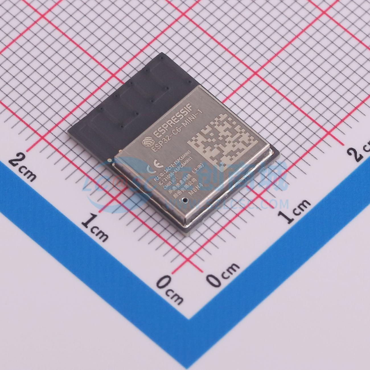Smart Home Module Iot - 4 個 ESP32-C6-MINI-1-N4 SMD-53P ESP32-C6FH4 I2C