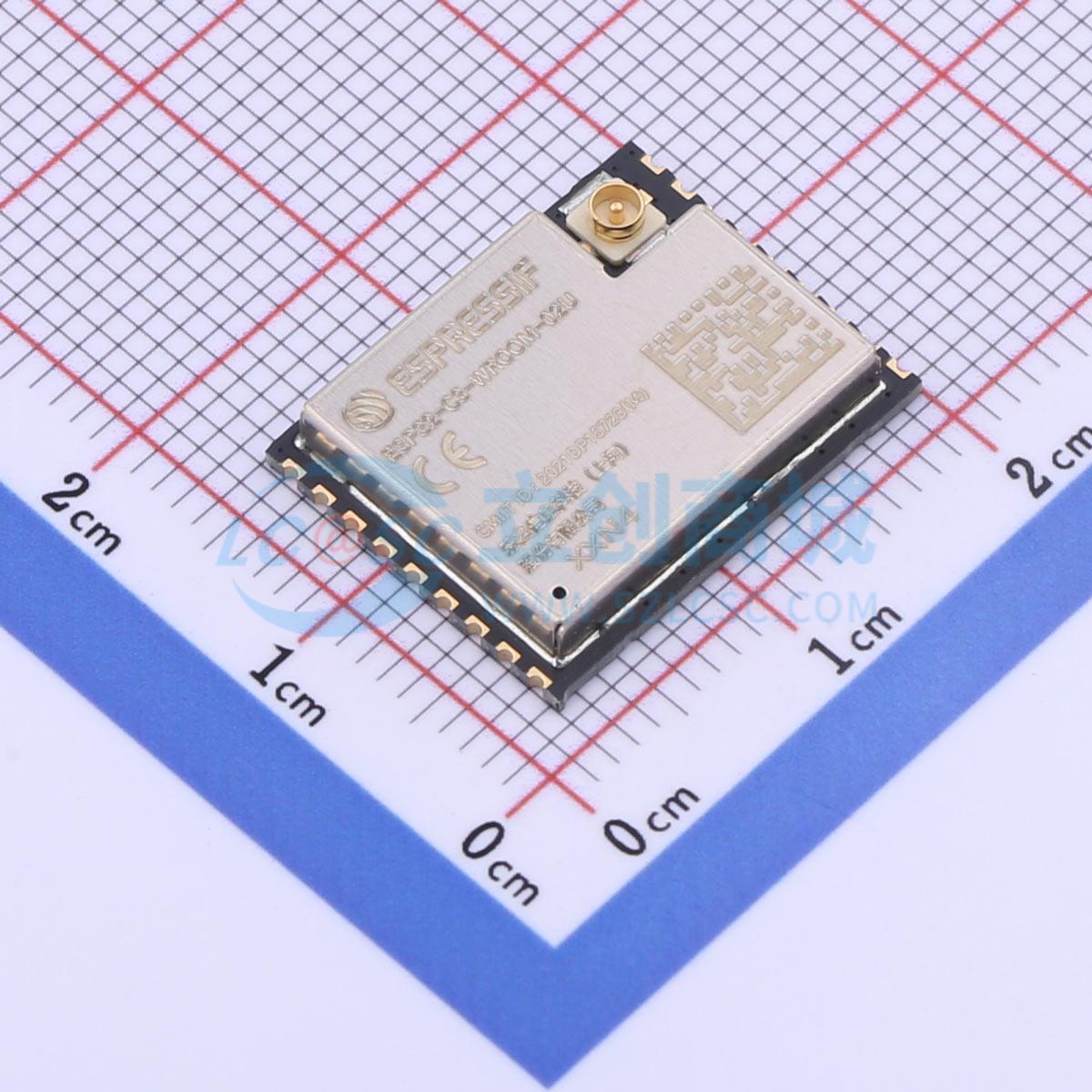 Smart Home Module Iot - 5 個 ESP32-C3-WROOM-02U-N4 SMD-19P ESP32-C3 Bluetooth5.0
