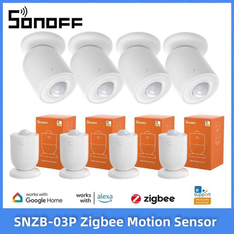 Sonoff - SONOFF SNZB-03P Zigbeeモーションセンサー ホームセキュリティ ローカルスマートシーン連携 EWeLinkアプリ