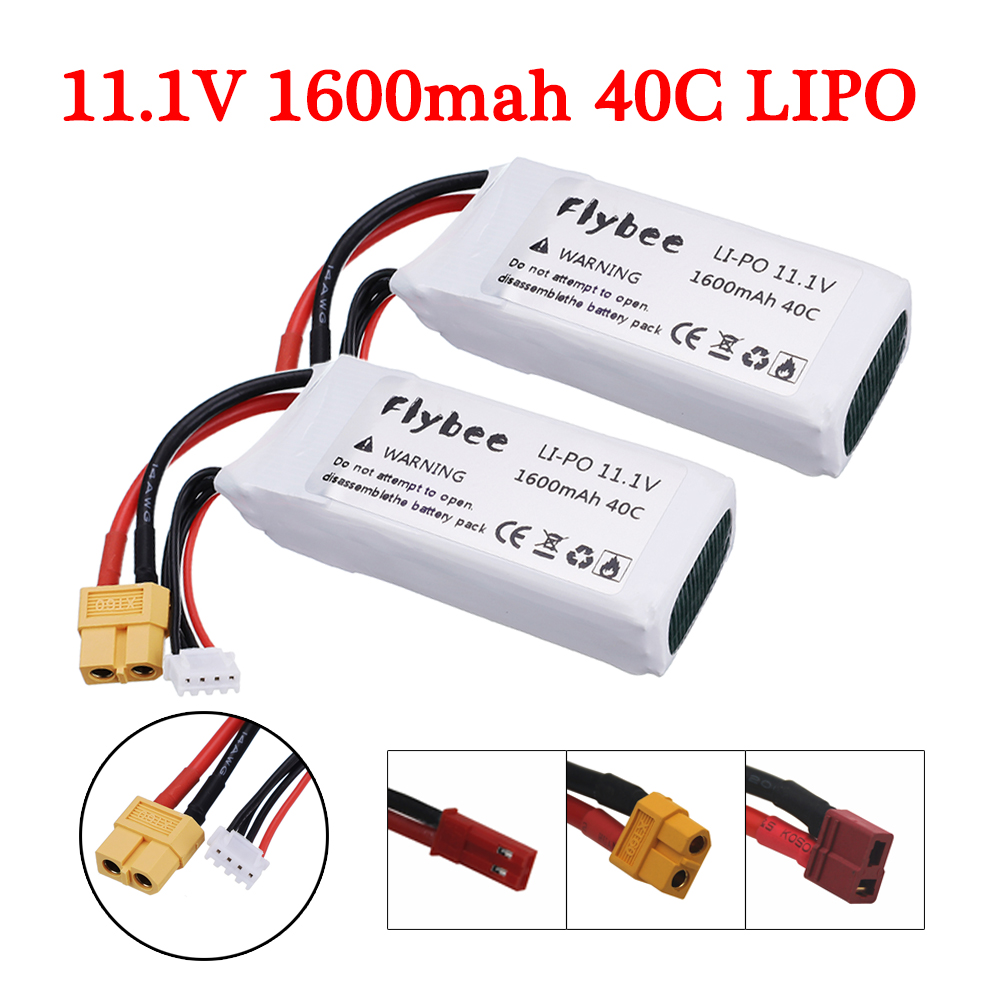 Shelly Plug - 2個高レート40C 11.1v 1600シティ500mahリポバッテリーrcロードレースヘリコプター飛行機3 5s充電式バッテリーt/XT60/jstプラグ