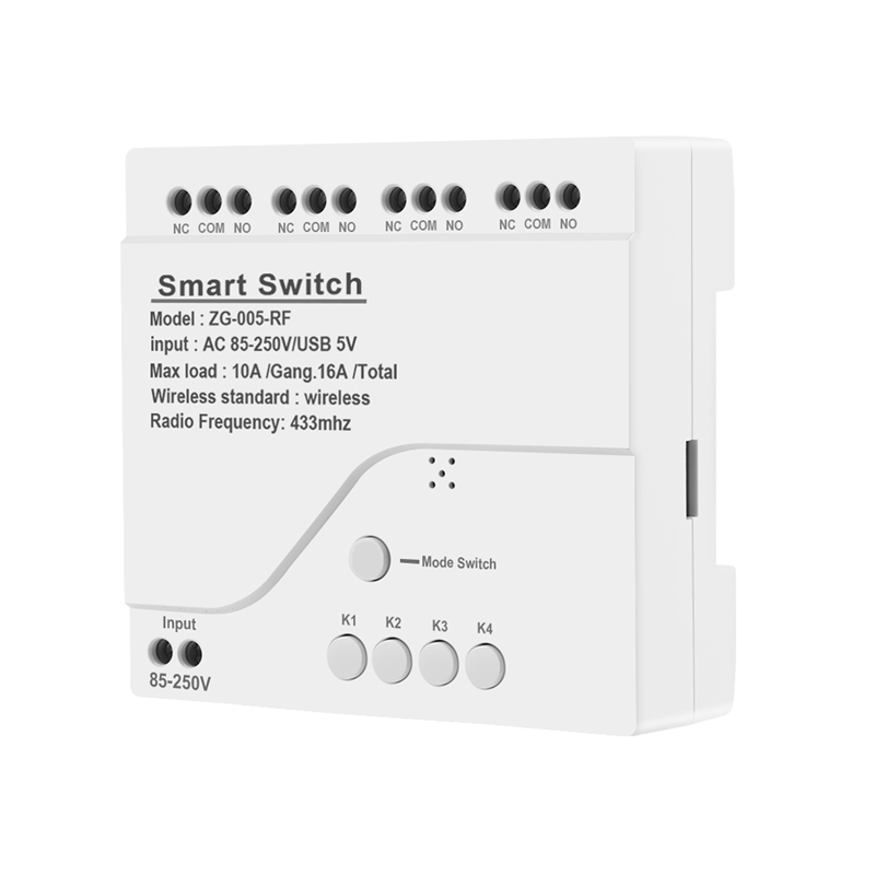 4CH Zigbee スマートライトスイッチモジュール AC - Smart Relay Tuya のレビューと価格