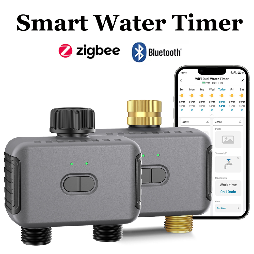 Tuya スマートウォータータイマー Zigbee/BT 自 - Tuya Smart のレビューと価格