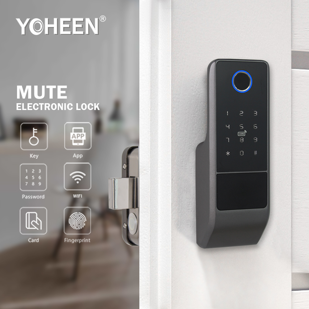 防水Tuyaアプリ対応WiFiロック 両面電子指紋スマートド - Tuya Smart のレビューと価格