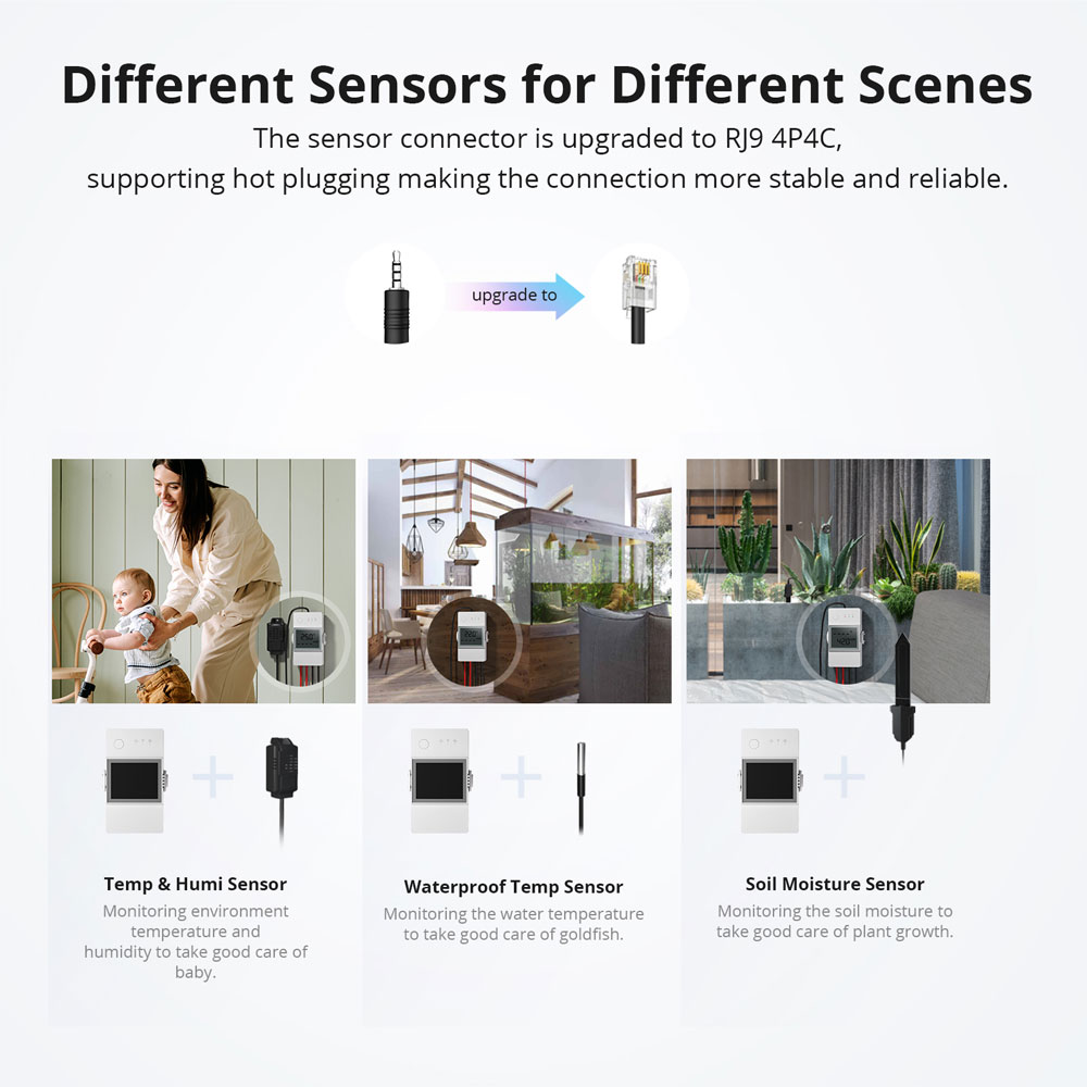 Sensoff-接続された温度および湿度センサー,LCDディ - Sonoff Mini R4 のレビューと価格