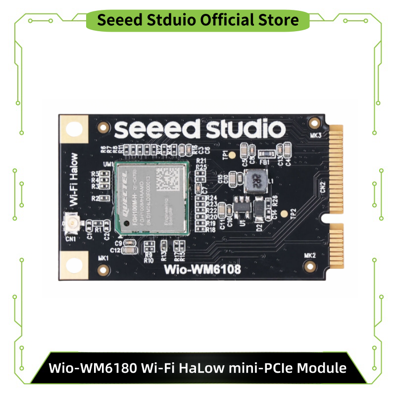 Wio-WM6108 Wi-Fi HaLow ミニ PCIe - Smart Home Module Iot のレビューと価格